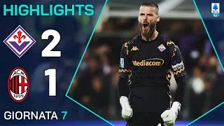 FIORENTINA-MILAN 2-1 | HIGHLIGHTS | 7ª GIORNATA | SERIE A ENILIVE 2024/25