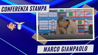 Giampaolo: "Abbiamo subito due gol folli" Conferenza post Cremonese-Lazio