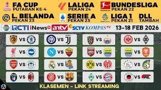 JADWAL BOLA MALAM INI LIVE TV 2026 LIGA 1 INDOSIAR, SERIE A ITALIA ANTV, BUNDESLIGA, PERSIB ACL 2