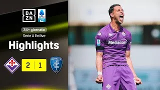 MANDRAGORA in ROVESCIATA decide il DERBY: Fiorentina-Empoli 2-1 | Serie A Enilive | DAZN Highlights