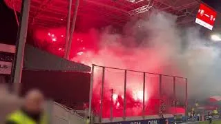 13.01.2026 Netherlands Pyroshow FC Twente at their away match against FC Utrecht