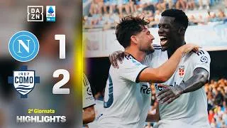 BATURINA + DOUVIKAS, FABREGAS batte ALLEGRI: Napoli-Como 1-2 | Serie A Enilive | DAZN