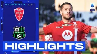 Monza-Sassuolo 1-1 | Caprari risponde a Ferrari: Gol e Highlights | Serie A TIM 2022/23