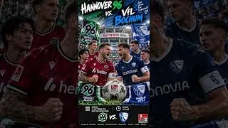 🔥⚽ HANNOVER 96 vs. BOCHUM – Jetzt wird’s heiß! 🔥 #shorts #hannover96 #vflbochum