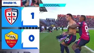 Cagliari - Roma (1-0) Gli Highlights | Cagliari-Roma | Cagliari vs AS Roma | Gol Gianluca Gaetano
