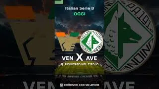 Venezia 3 X 0 Avellino - 03/03/2026, - Serie B Italiana 2026 PLACAR AO VIVO