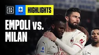Poker rossonero: Empoli-Milan 2-4 | Serie A TIM | DAZN Highlights
