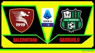 SALERNITANA VS SASSUOLO LIVE DIRETTA SERIE A \ 05\04\2024