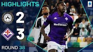 UDINESE-FIORENTINA 2-3 | HIGHLIGHTS | La Viola Clinch European Qualification | Serie A 2024/25
