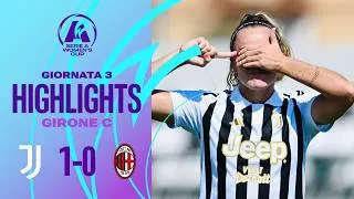 Juventus-Milan 1-0 | Bianconere in semifinale: decide Capeta | #SerieAWom