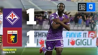 IKONÉ risponde al rigore di GUDMUNDSSON: Fiorentina-Genoa 1-1 | Serie A TIM | DAZN Highlights
