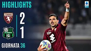 Pedersen Riporta i Granata al Successo | TORINO-SASSUOLO 2-1 | HIGHLIGHTS | SERIE A ENILIVE 2025/26