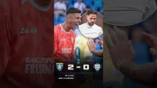 Fine partita Frosinone💛💙2-0Como💙⚽Calò💛💙⚽Kvernadze💛💙
