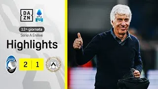 La Dea RIBALTA l'EUROGOL di KAMARA: Atalanta-Udinese 2-1 | Serie A Enilive | DAZN Highlights