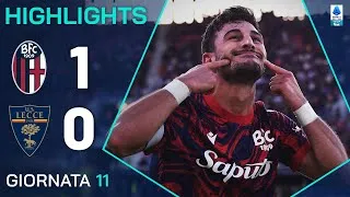 BOLOGNA-LECCE 1-0 | HIGHLIGHTS | 11ª GIORNATA | SERIE A ENILIVE 2024/25