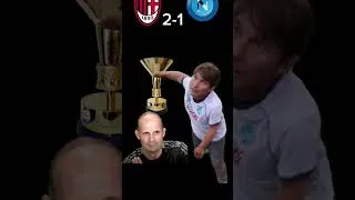 Milan 2-1 Napoli. Allegri batte Conte.#milannapoli#seriea#allegri#conte#calcio.