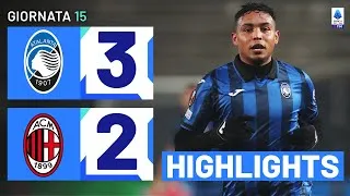 ATALANTA-MILAN 3-2 | HIGHLIGHTS | 15ª GIORNATA | SERIE A TIM 2023/24