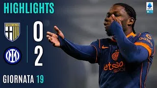 PARMA-INTER 0-2 | HIGHLIGHTS | 19ª GIORNATA | SERIE A ENILIVE 2025/26