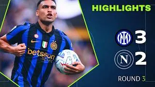 Inter - Napoli | 3-2 | Gli Highlights | Serie A 2026-27 | inter napoli