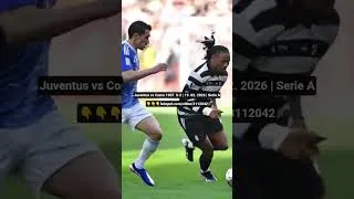 JUVENTUS vs COMO 1907  0-2 | ALL GOALS | SERIE A  #seriea #juventus #como1907 #football #highlights