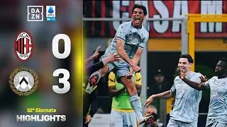 ATTA si prende San Siro, tris clamoroso: Milan-Udinese 0-3 | Serie A Enilive | DAZN Highlights