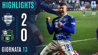 COMO-SASSUOLO 2-0 | HIGHLIGHTS | 13ª GIORNATA | SERIE A ENILIVE 2025/26