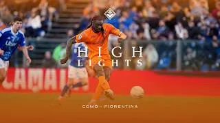 Highlights Como vs Fiorentina 1 - 2 (Fagioli, Kean, autorete Parisi)