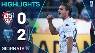 CAGLIARI-EMPOLI 0-2 | HIGHLIGHTS | 5ª GIORNATA | SERIE A ENILIVE 2024/25