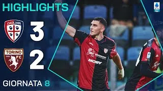 CAGLIARI-TORINO 3-2 | HIGHLIGHTS | 8ª GIORNATA | SERIE A ENILIVE 2024/25