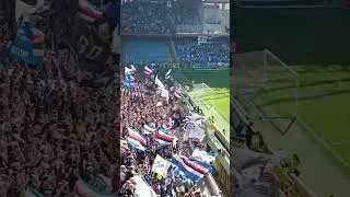 Sampdoria vs Südtirol 1-0 01/05/2026 "NOI VOGLIAMO TORNARE IN 🅰️" coro fine partita.