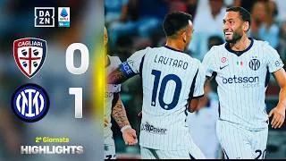 SEMPRE CALHANOGLU, a CHIVU basta il TURCO: Cagliari-Inter 0-1 | Serie A Enilive | DAZN Highlights