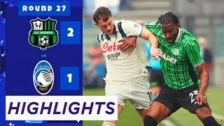 Sassuolo - Atalanta (2-1) Gli Highlights | Serie A | Sassuolo-Atalanta | Gol Koné | Gol Thorstvedt