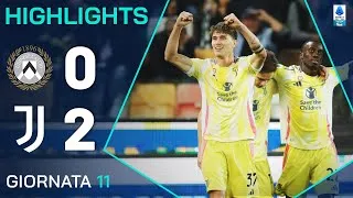 UDINESE-JUVENTUS 0-2 | HIGHLIGHTS | 11ª GIORNATA | SERIE A ENILIVE 2024/25