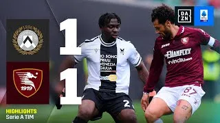 A TCHAOUNA risponde KAMARA in rovesciata: Udinese-Salernitana 1-1 | Serie A TIM | DAZN Highlights