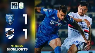 Un gol, un punto e un’espulsione a testa: Empoli-Sampdoria 1-1 | Serie BKT | DAZN Highlights