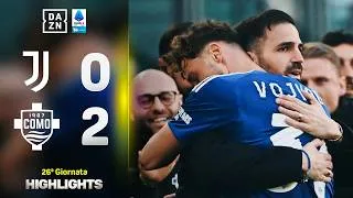 Vojvoda-Caqueret, FABREGAS batte SPALLETTI: Juventus-Como 0-2 | Serie A Enilive | DAZN Highlights