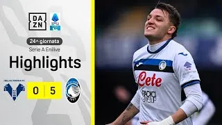 Poker RETEGUI e super EDERSON, manita DEA: Verona-Atalanta 0-5 | Serie A Enilive | DAZN Highlights