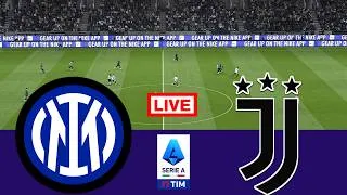 🔴 In Diretta : Inter vs Juventus | Serie A 2025/26 | VideoGame Simulation