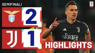 LAZIO-JUVENTUS 2-1 | HIGHLIGHTS | SEMIFINALI | Coppa Italia Frecciarossa 2023/24