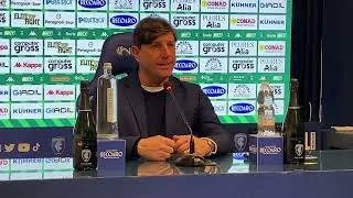 Michele Mignani dopo Empoli-Cesena 1-1: "Partita figlia della paura"