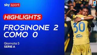 Frosinone-Como 2-0: gol e highlights | Serie A