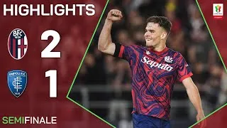 BOLOGNA-EMPOLI 2-1 | HIGHLIGHTS | SEMIFINALE | COPPA ITALIA FRECCIAROSSA 2024/25