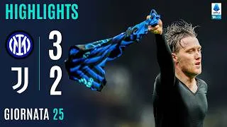 INTER-JUVENTUS 3-2 | HIGHLIGHTS | 25ª GIORNATA | SERIE A ENILIVE 2025/26