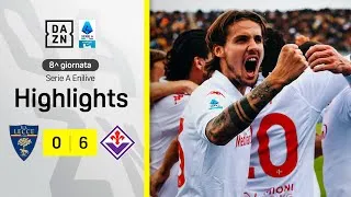 CATALDI e COLPANI scatenati: Lecce-Fiorentina 0-6 | Serie A Enilive | DAZN Highlights