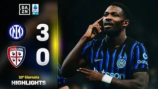BARELLA e ZIELO li fanno bellissimi: Inter-Cagliari 3-0 | Serie A Enilive | DAZN Highlights