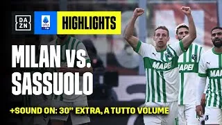 CINQUINA SASSUOLO a San Siro: Milan-Sassuolo 2-5  | Serie A TIM | DAZN Highlights