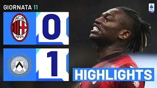 MILAN-UDINESE 0-1 | HIGHLIGHTS | 11ª GIORNATA | SERIE A TIM 2023/24