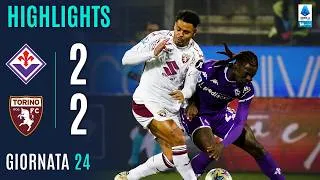 FIORENTINA-TORINO 2-2 | HIGHLIGHTS | 24ª GIORNATA | SERIE A ENILIVE 2025/26