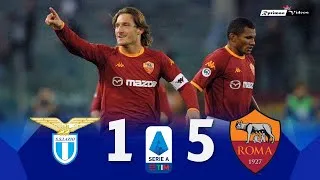 Lazio 1 x 5 Roma ● Serie A 01/02 Extended Goals &amp; Highlights HD