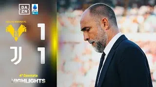 L'Hellas ferma TUDOR, ORBAN pareggia CONCEICAO: Verona-Juventus 1-1 | Serie A | DAZN Highlights